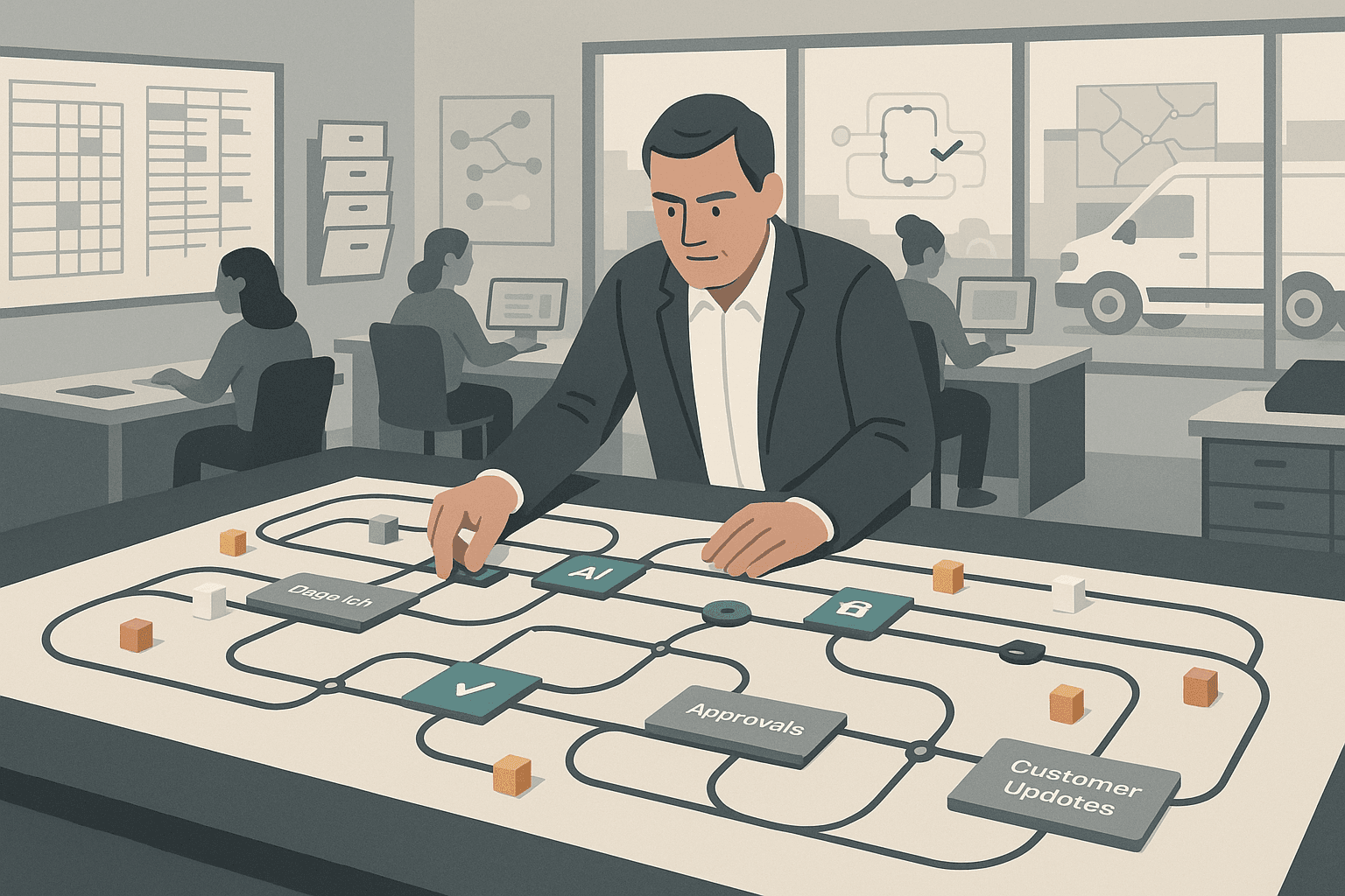 AI Operating Model: The One Decision Service CEOs Can’t Delegate