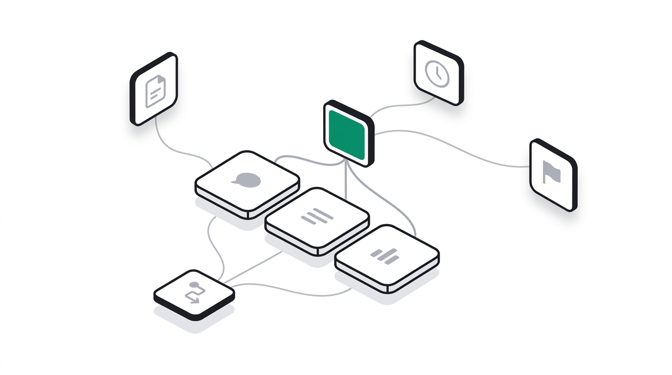 Company Cortex — orchestrator coordinating modules by outcome